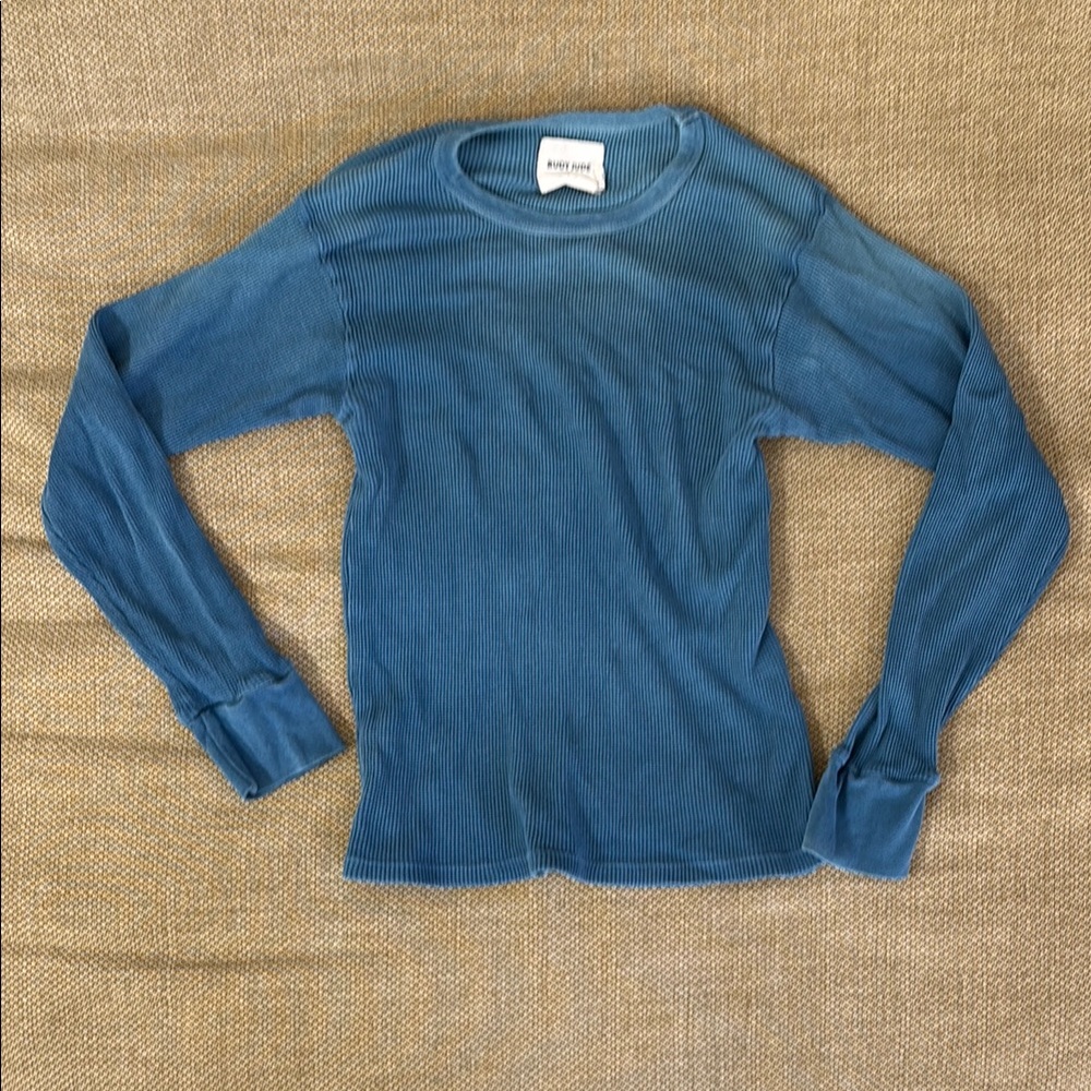 Rudy jude thermal shirt
Size medium
Color cornflower blue